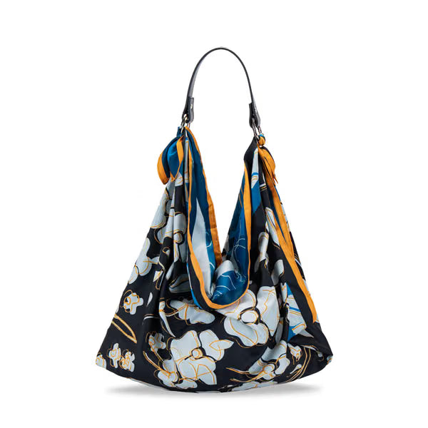 CM - Peony Scarf / Bag - Black