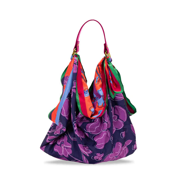 CM - Peony Scarf / Bag - Violet