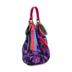 CM - Peony Scarf / Bag - Violet