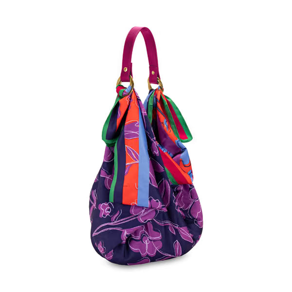 CM - Peony Scarf / Bag - Violet