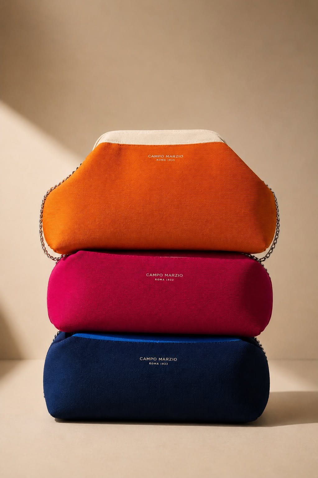 CM - Rimini Clutch / Shoulder Bag - Burnt Orange