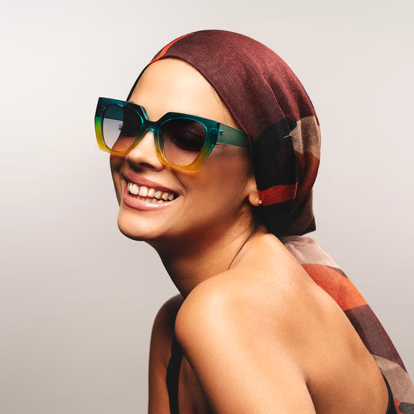 CM - Sunglasses - Coco Sunglasses - Petrol Green