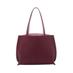 CM - Tote - Tina Tote Bag - Burgundy w Pink