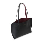 CM - Tina Tote Bag - Black/Burgundy