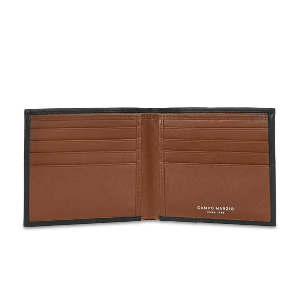 CM - Vincent Wallet - Black w Caramel