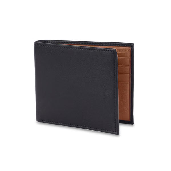 CM - Vincent Wallet - Black w Caramel