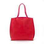 CM - Iconic Reversible Tote - Cherry Red w Fuchsia