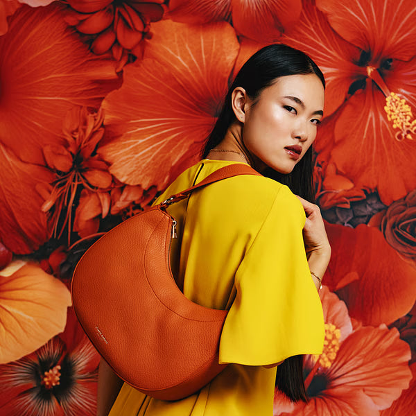 CM - Azzurra Hobo Bag - Orange