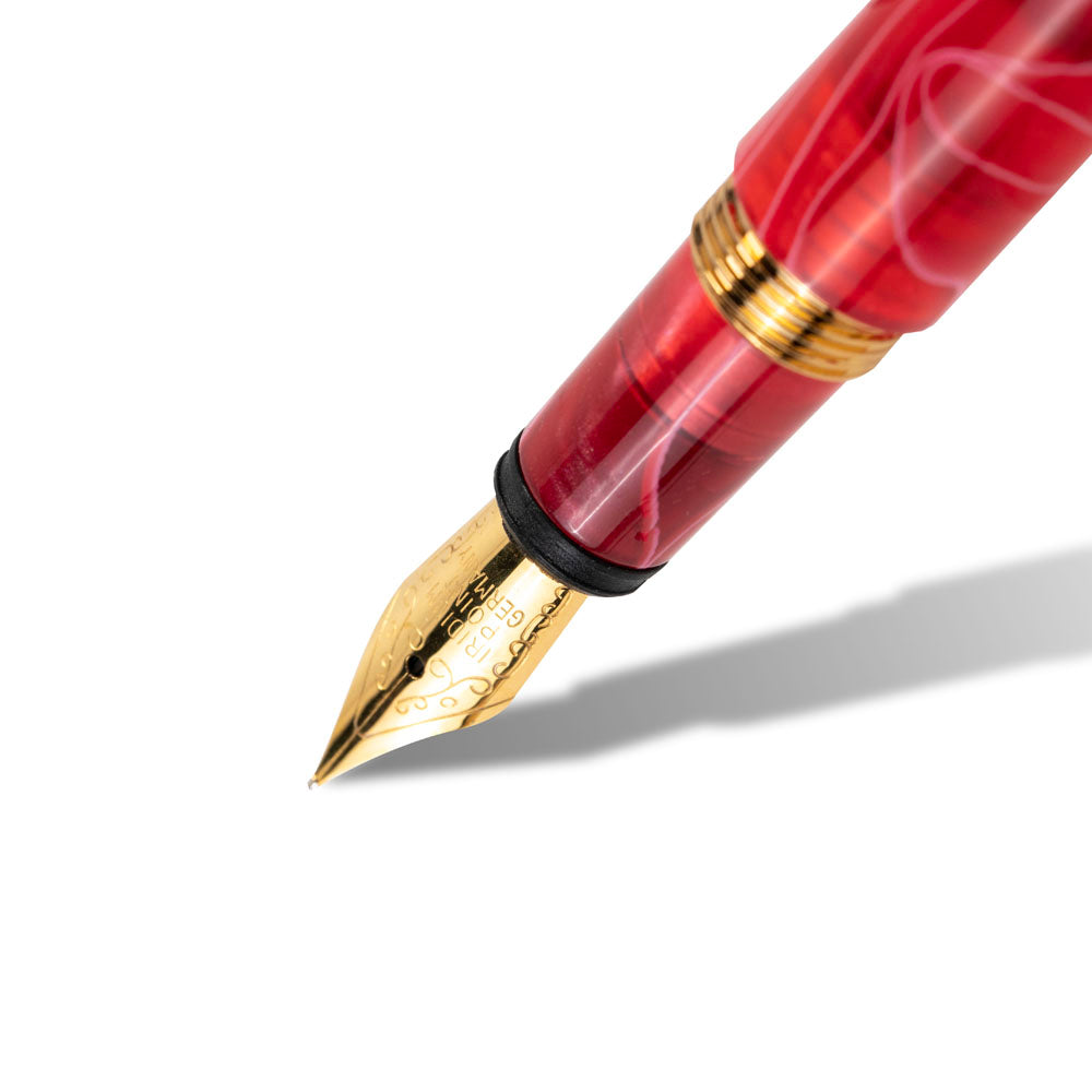 CM - Lady Fountain Pen - Cherry Red