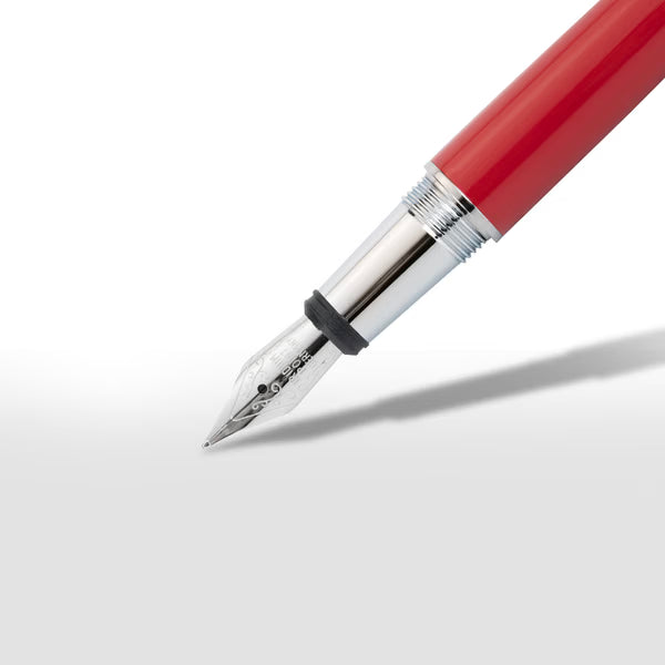 CM - Minny Big Fountain Pen - Cherry Red