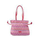 CM - Sugar Shoulder Bag in Fabric - Pink