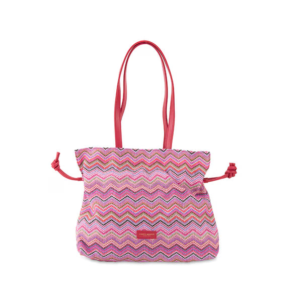 CM - Sugar Shoulder Bag in Fabric - Pink