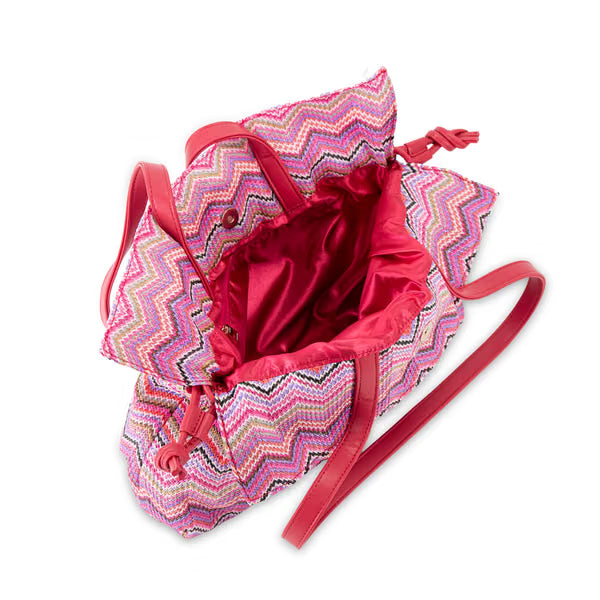 CM - Sugar Shoulder Bag in Fabric - Pink