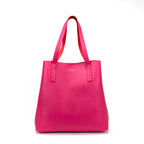 CM - Iconic Reversible Tote - Cherry Red w Fuchsia