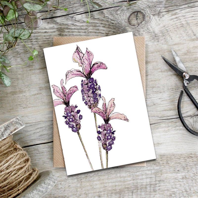 UK Card - French Lavender