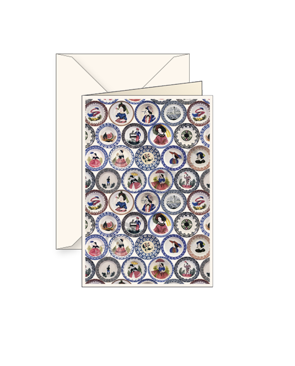 Card T - Antique Plates