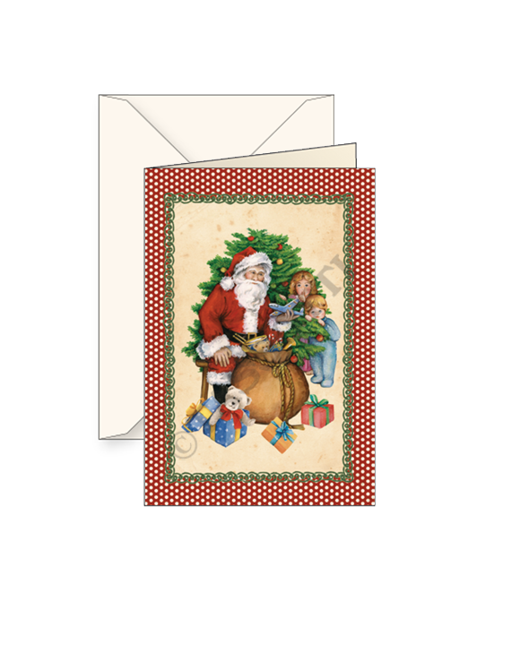 Card T - Father Christmas