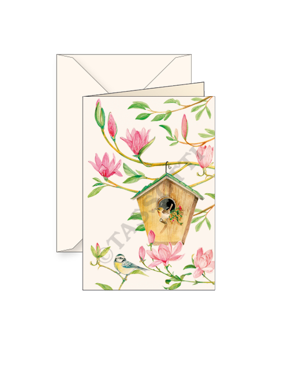 Card T - Birdhouse