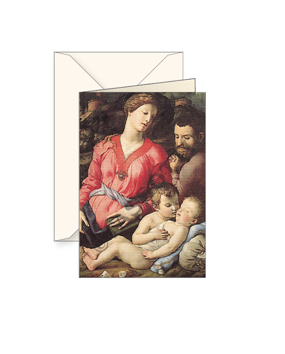 Card T - Bronzino (1503-1572) - Holy Family