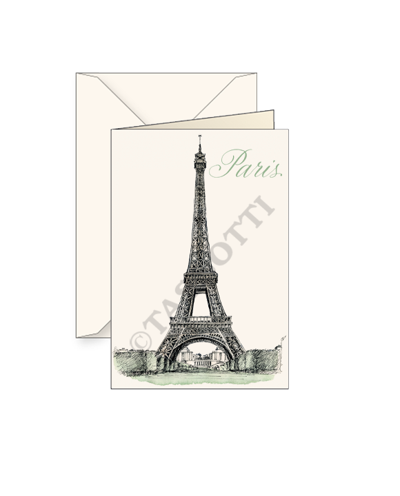Card T - Eiffel Tower