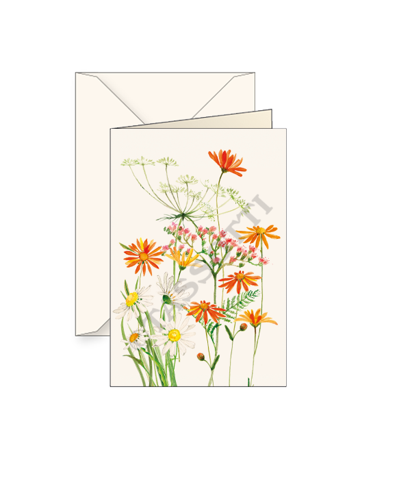 Card T - Fiori