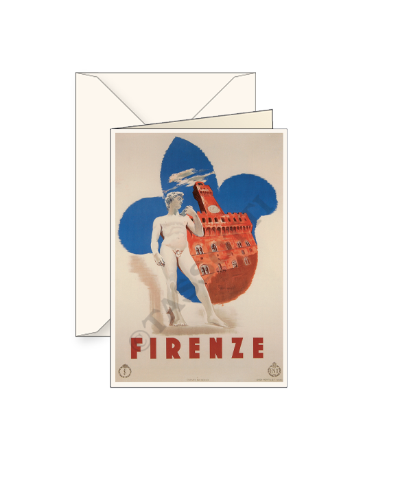 Card T - Firenze Travel Poster