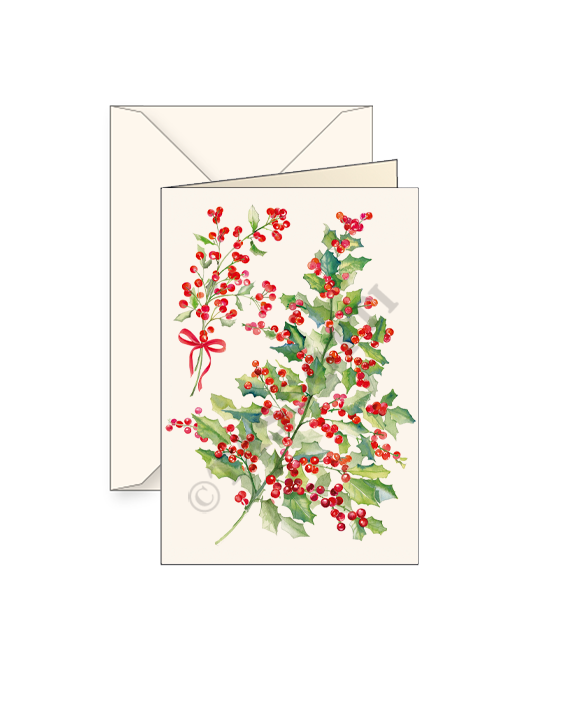Card T - Holly