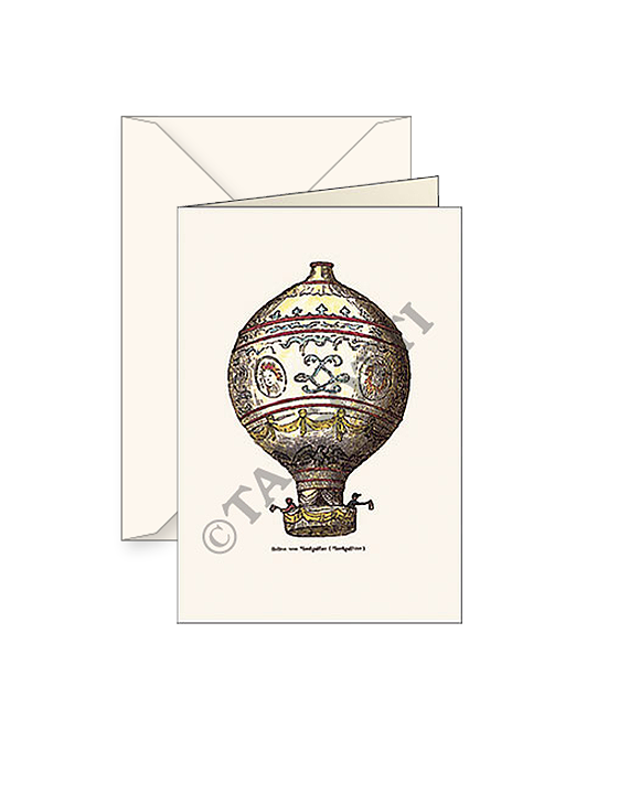 Card T - Hot Air Balloon