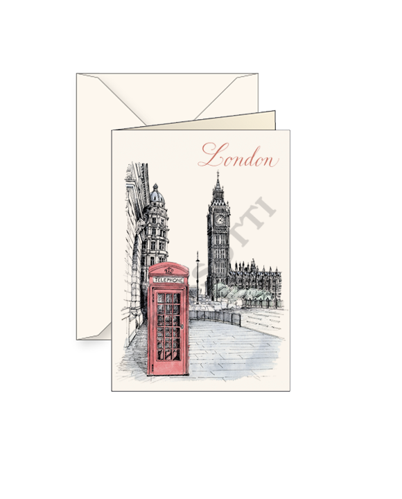Card T - London - Big Ben