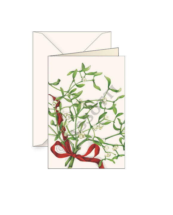 Card T - Mistletoe