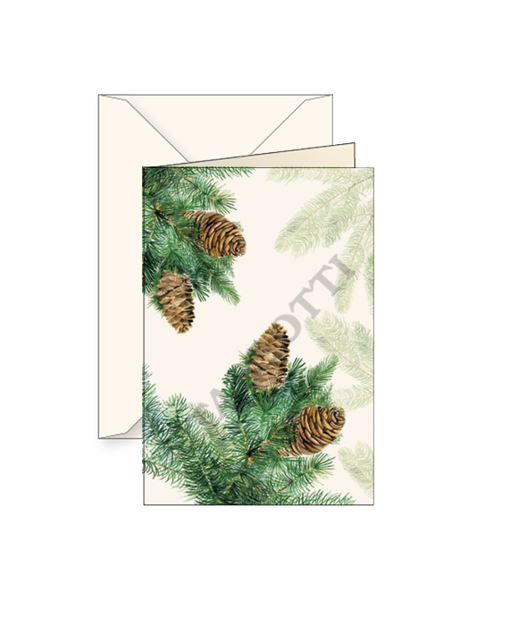 Card T - Pine Cones