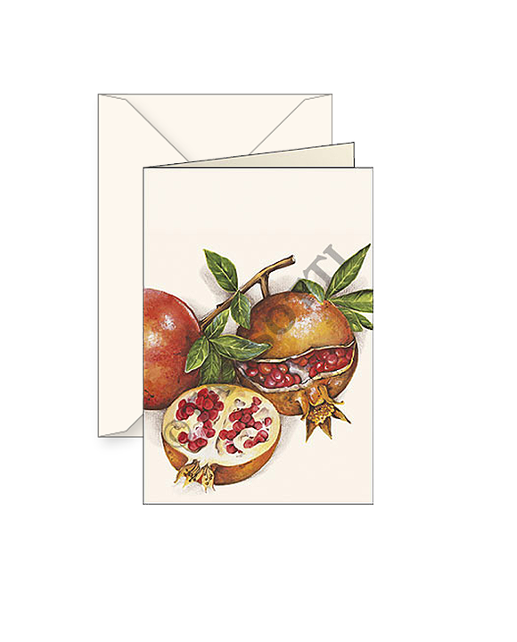 Card T - Pomegranates