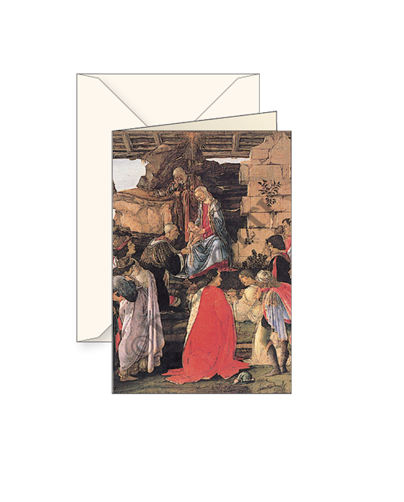 Card T - Sandro Botticelli (1444-1510) - Adoration of the Magi