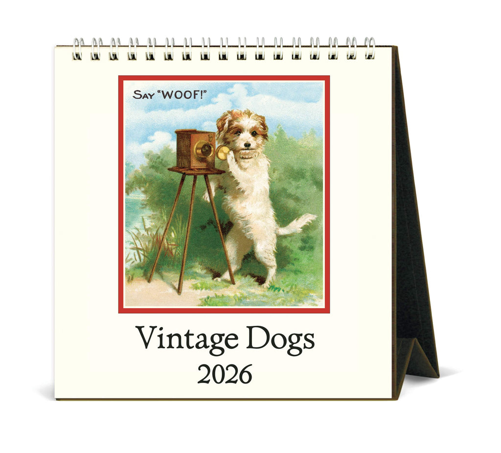 Desk Calendar - Vintage Dogs