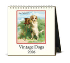 Desk Calendar - Vintage Dogs