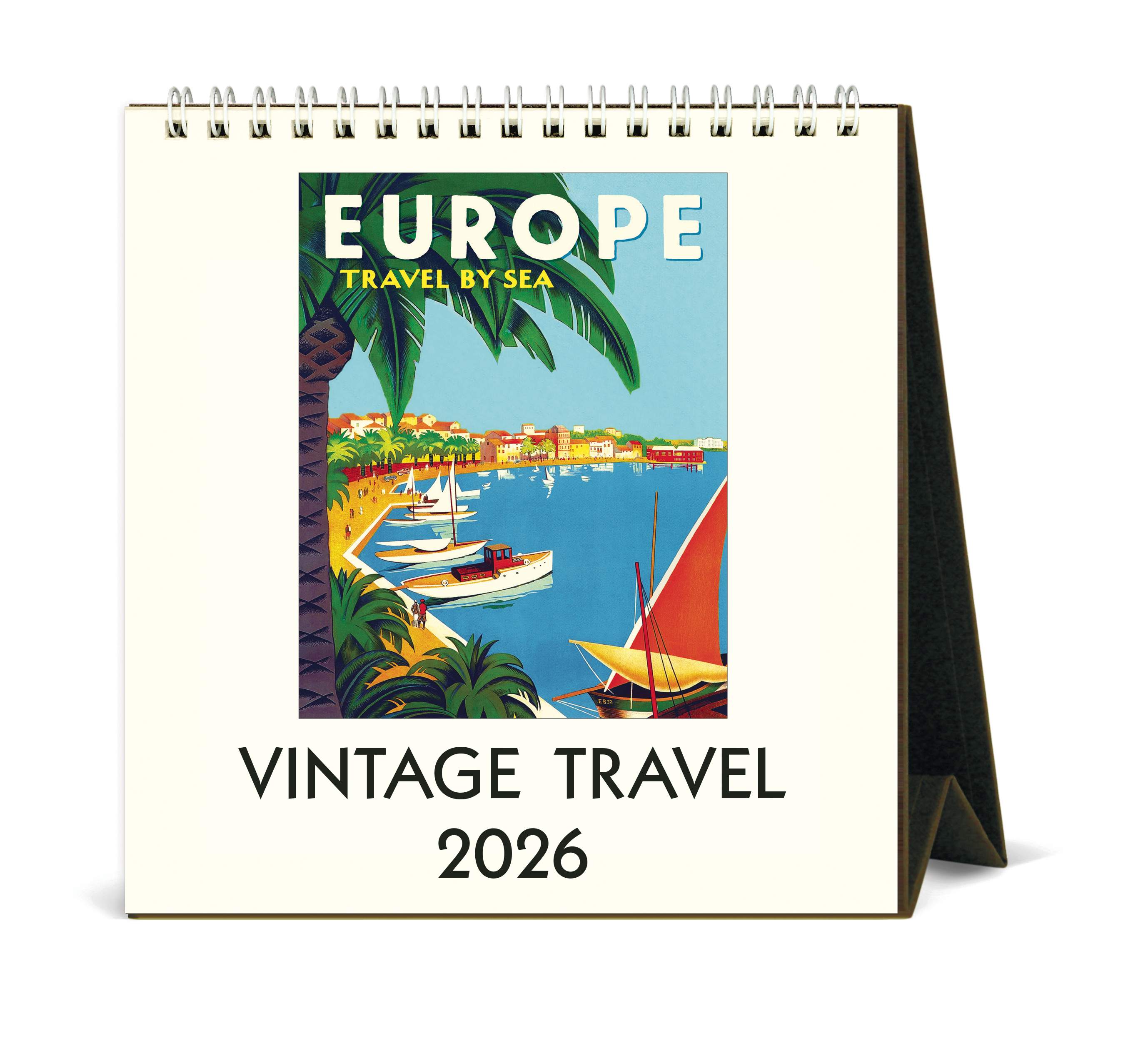 Desk Calendar - Vintage Travel