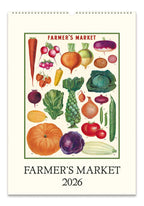 Wall Calendar - Farmer's Market