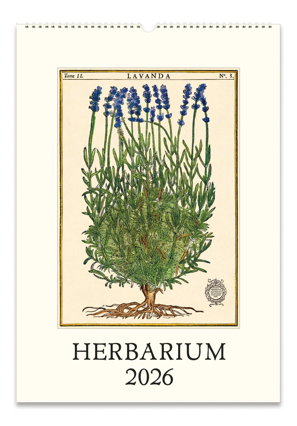 Wall Calendar - Herbarium