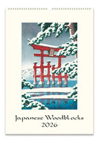 Wall Calendar - Japanese Woodblocks