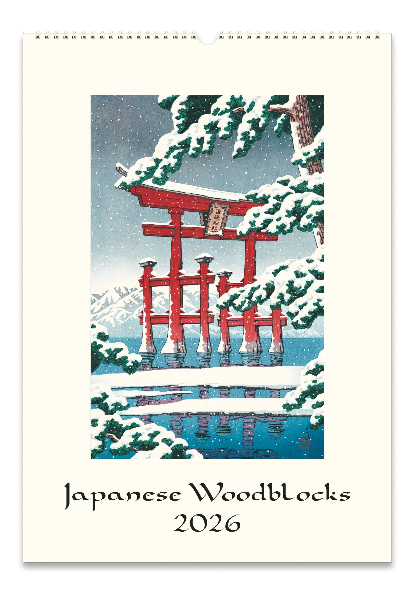 Wall Calendar - Japanese Woodblocks