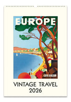 Wall Calendar - Vintage Travel