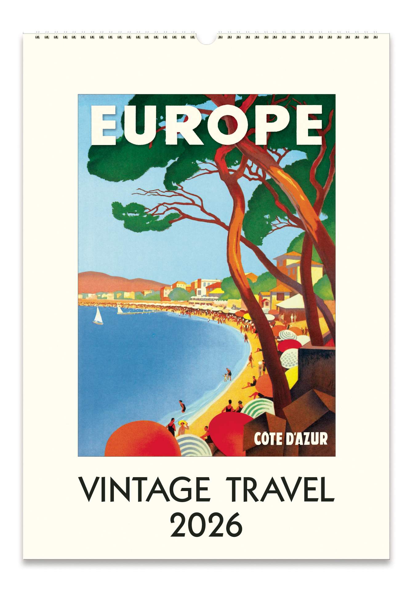 Wall Calendar - Vintage Travel