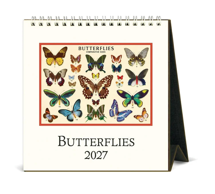 Desk Calendar - Butterflies – Passion For Paper
