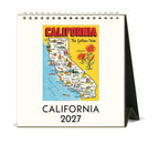 Desk Calendar - California