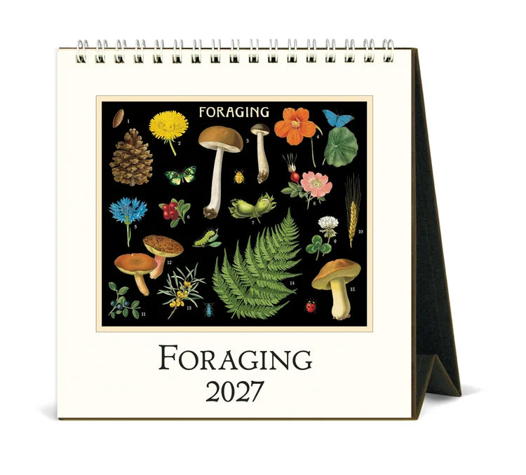 Desk Calendar - Foraging