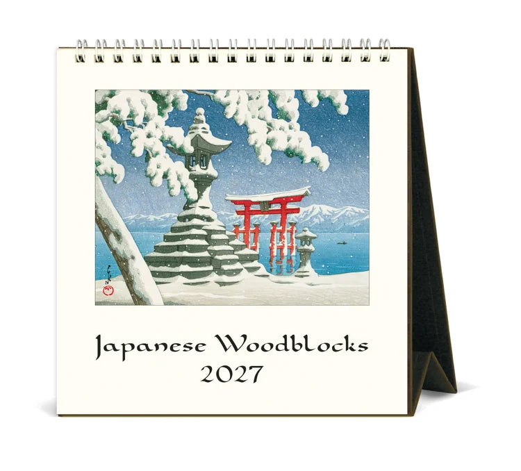 Desk Calendar - Japanese Woodblocks