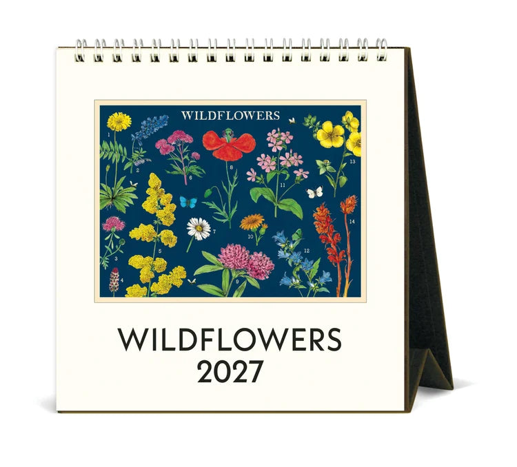 Desk Calendar - Wildflowers