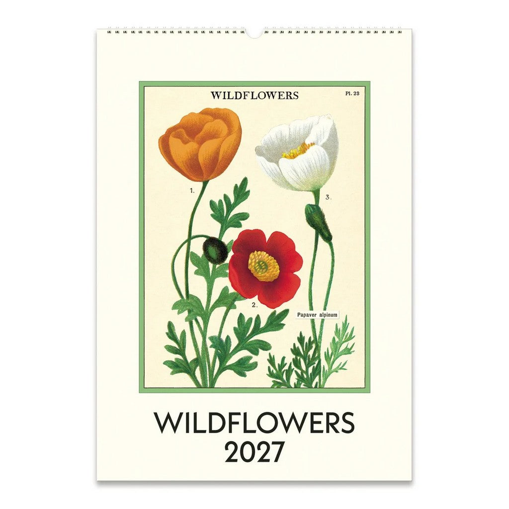Wall Calendar - Wildflowers