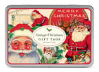 Christmas Glitter Gift Tags - Vintage Christmas