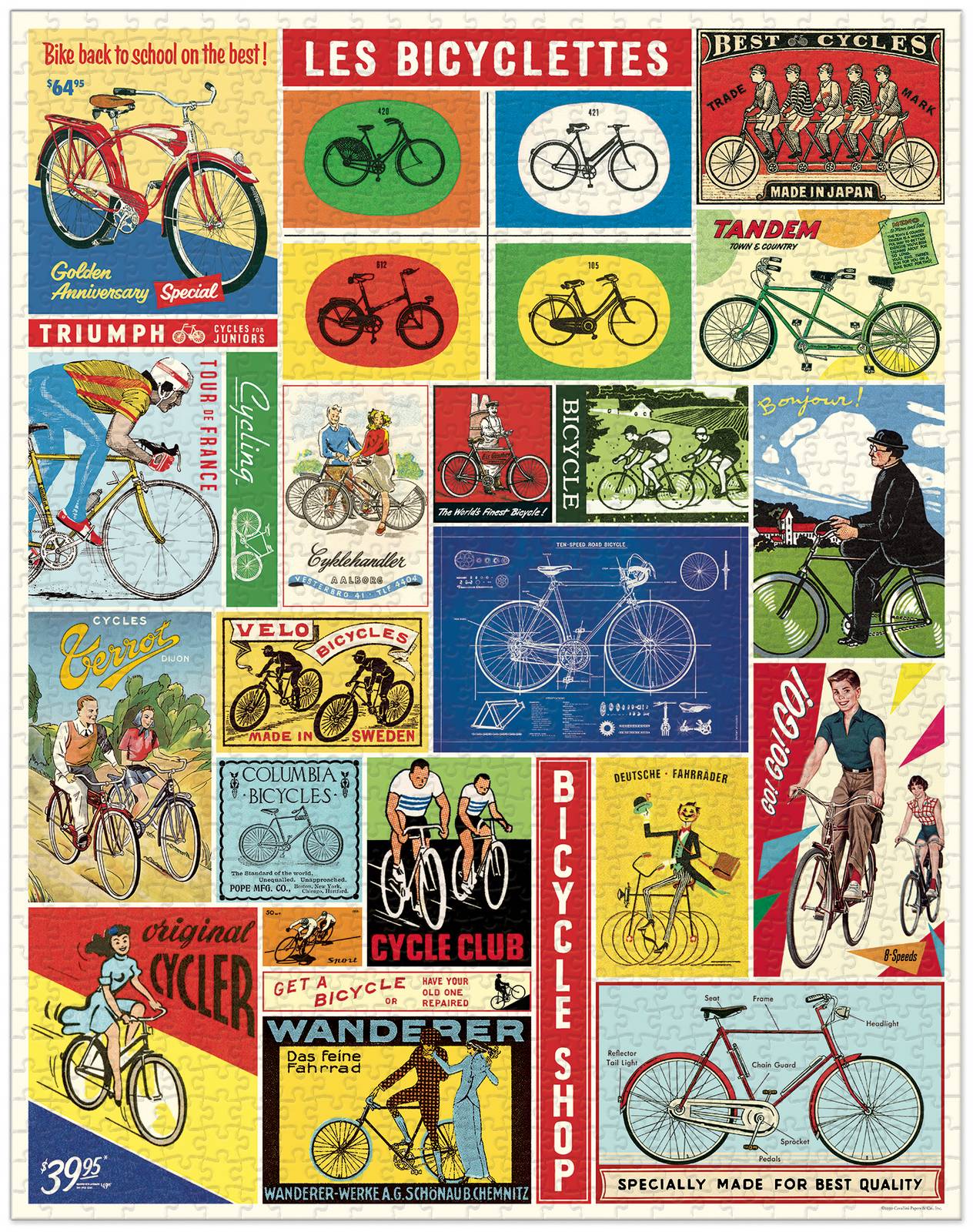 Jigsaw Puzzle - Bicycle